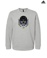 Jefferson Township HS Football Skull Crusher - Mens Adidas Crewneck