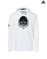 Jefferson Township HS Football Skull Crusher - Mens Adidas Hoodie