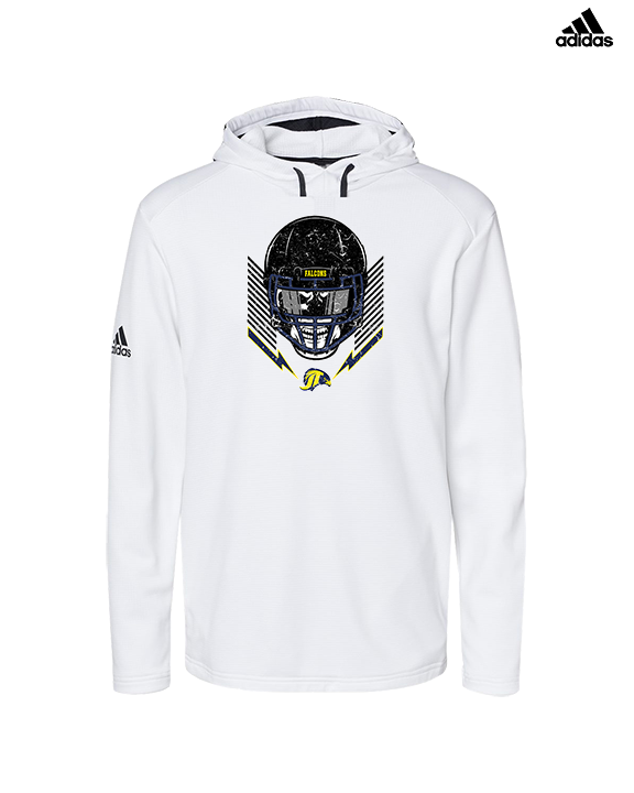 Jefferson Township HS Football Skull Crusher - Mens Adidas Hoodie