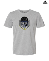 Jefferson Township HS Football Skull Crusher - Mens Adidas Performance Shirt