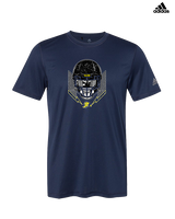 Jefferson Township HS Football Skull Crusher - Mens Adidas Performance Shirt
