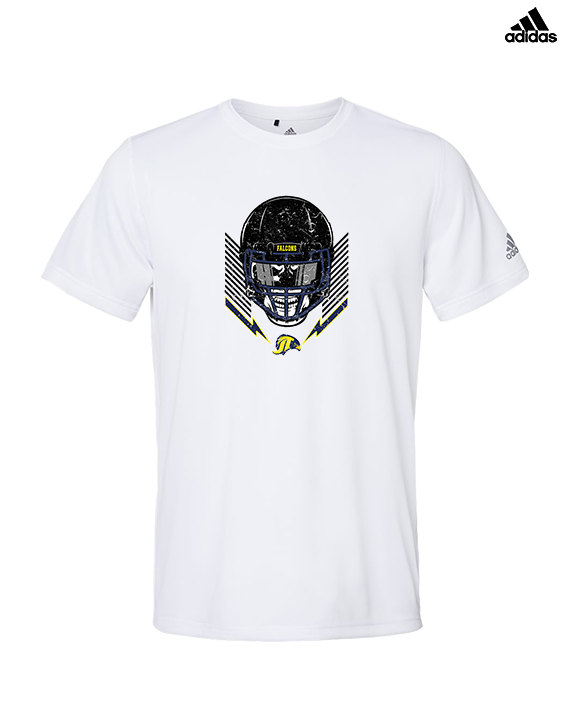 Jefferson Township HS Football Skull Crusher - Mens Adidas Performance Shirt