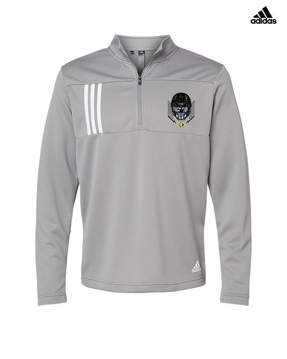Jefferson Township HS Football Skull Crusher - Mens Adidas Quarter Zip