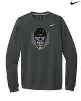 Jefferson Township HS Football Skull Crusher - Mens Nike Crewneck