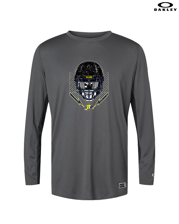Jefferson Township HS Football Skull Crusher - Mens Oakley Longsleeve