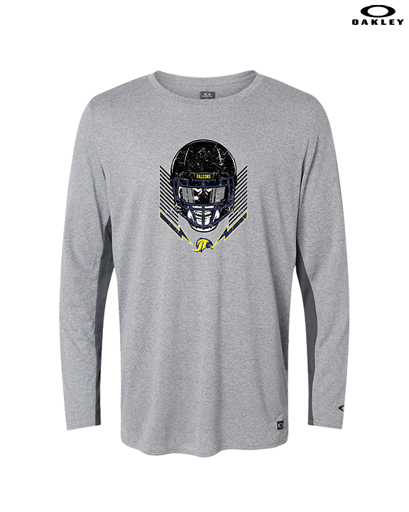 Jefferson Township HS Football Skull Crusher - Mens Oakley Longsleeve