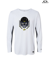 Jefferson Township HS Football Skull Crusher - Mens Oakley Longsleeve