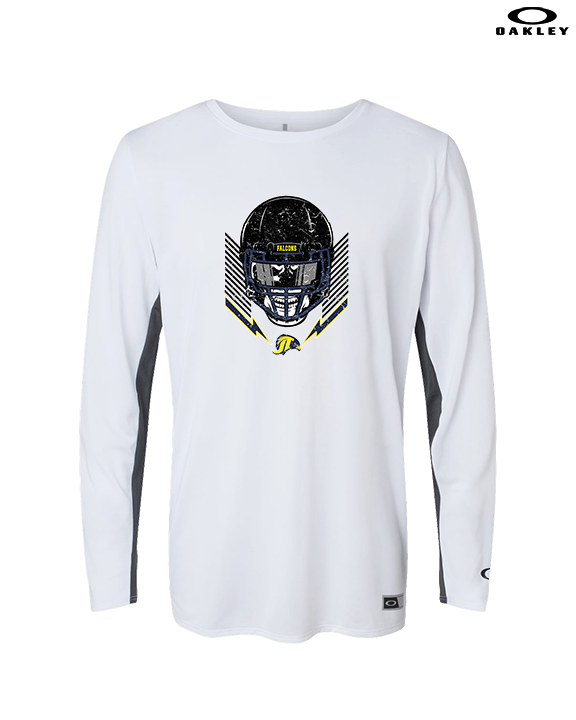Jefferson Township HS Football Skull Crusher - Mens Oakley Longsleeve