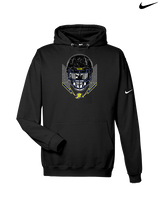 Jefferson Township HS Football Skull Crusher - Nike Club Fleece Hoodie