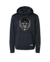 Jefferson Township HS Football Skull Crusher - Oakley Performance Hoodie