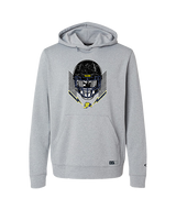 Jefferson Township HS Football Skull Crusher - Oakley Performance Hoodie
