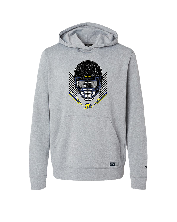 Jefferson Township HS Football Skull Crusher - Oakley Performance Hoodie
