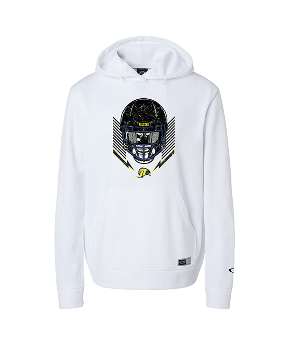 Jefferson Township HS Football Skull Crusher - Oakley Performance Hoodie