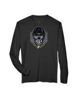 Jefferson Township HS Football Skull Crusher - Performance Longsleeve
