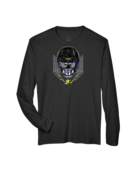 Jefferson Township HS Football Skull Crusher - Performance Longsleeve