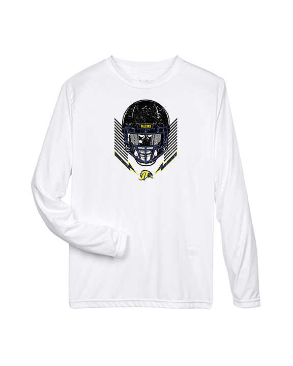 Jefferson Township HS Football Skull Crusher - Performance Longsleeve