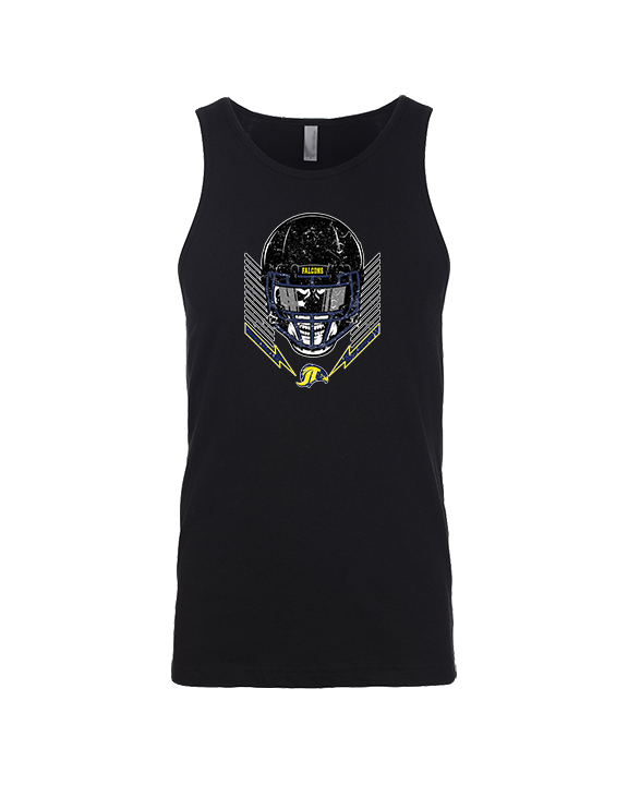 Jefferson Township HS Football Skull Crusher - Tank Top