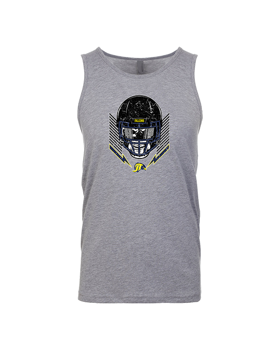 Jefferson Township HS Football Skull Crusher - Tank Top
