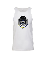 Jefferson Township HS Football Skull Crusher - Tank Top
