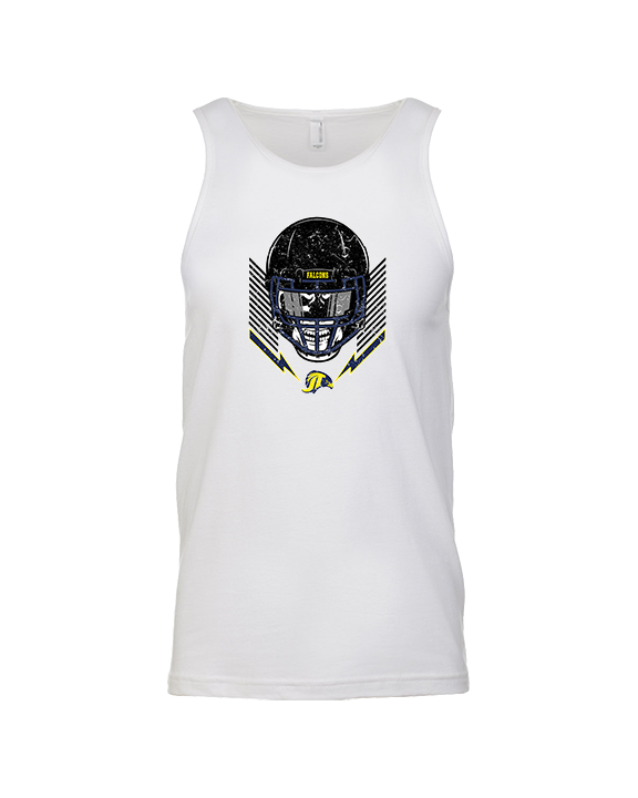 Jefferson Township HS Football Skull Crusher - Tank Top