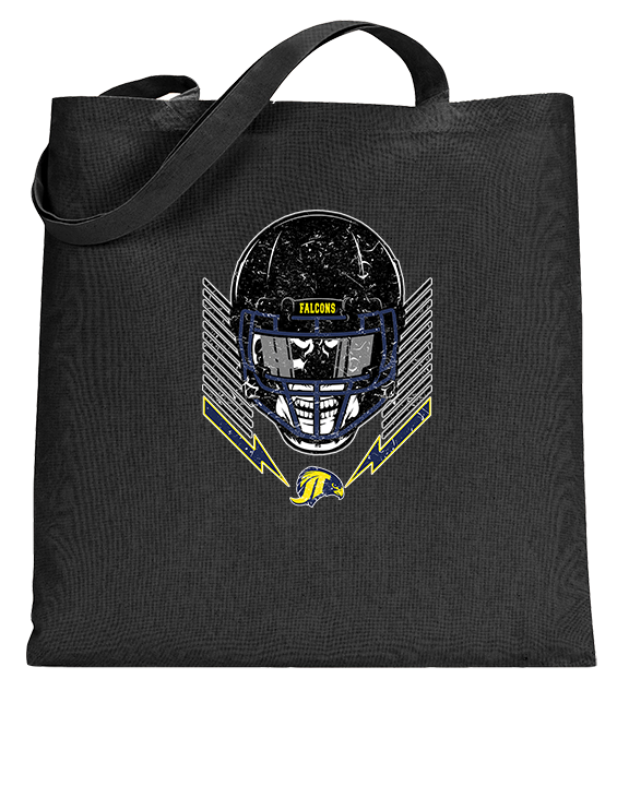 Jefferson Township HS Football Skull Crusher - Tote