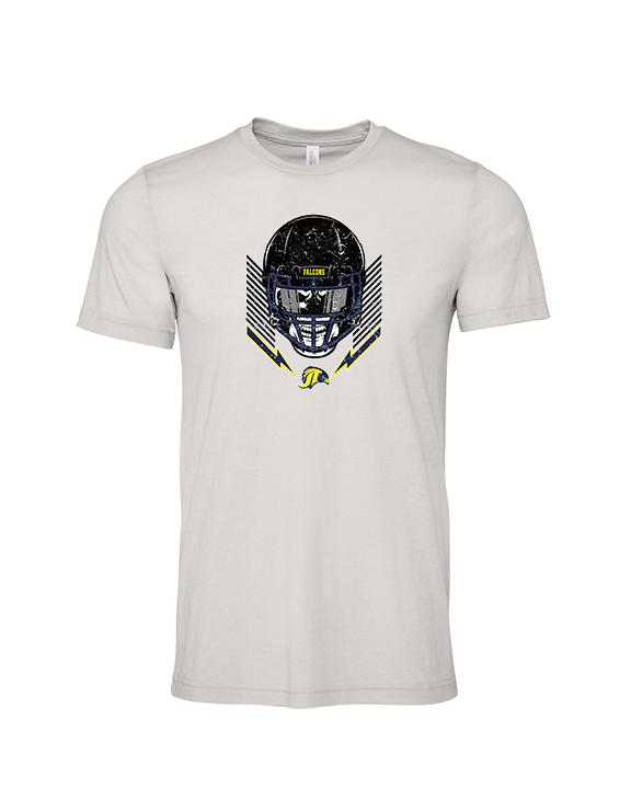 Jefferson Township HS Football Skull Crusher - Tri-Blend Shirt