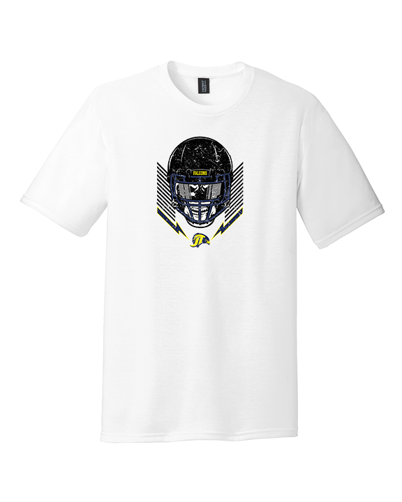 Jefferson Township HS Football Skull Crusher - Tri-Blend Shirt