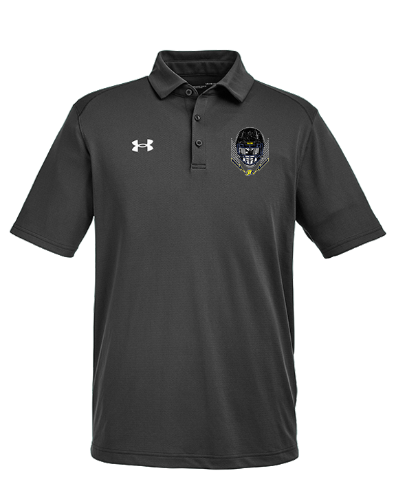 Jefferson Township HS Football Skull Crusher - Under Armour Mens Tech Polo
