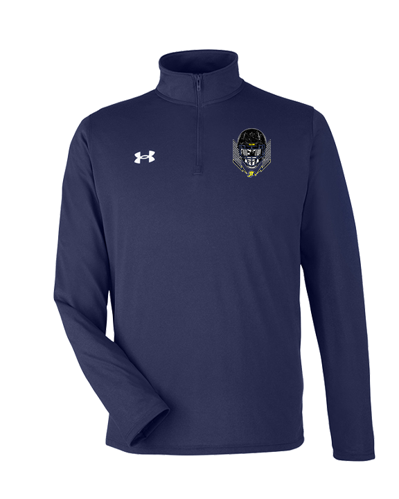 Jefferson Township HS Football Skull Crusher - Under Armour Mens Tech Quarter Zip