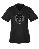 Jefferson Township HS Football Skull Crusher - Womens Performance Shirt