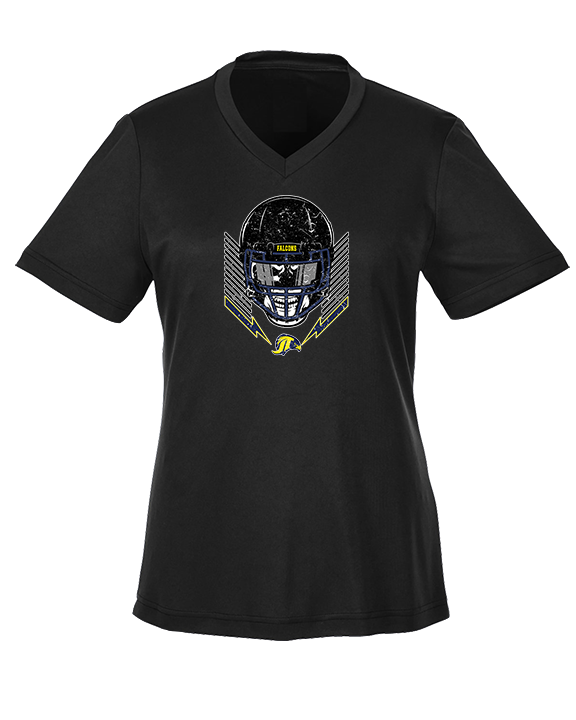 Jefferson Township HS Football Skull Crusher - Womens Performance Shirt
