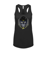 Jefferson Township HS Football Skull Crusher - Womens Tank Top