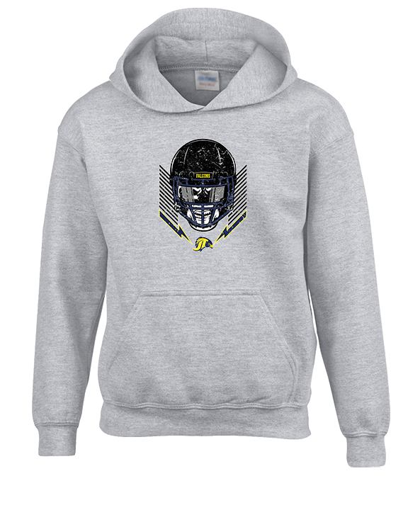 Jefferson Township HS Football Skull Crusher - Youth Hoodie