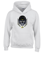Jefferson Township HS Football Skull Crusher - Youth Hoodie