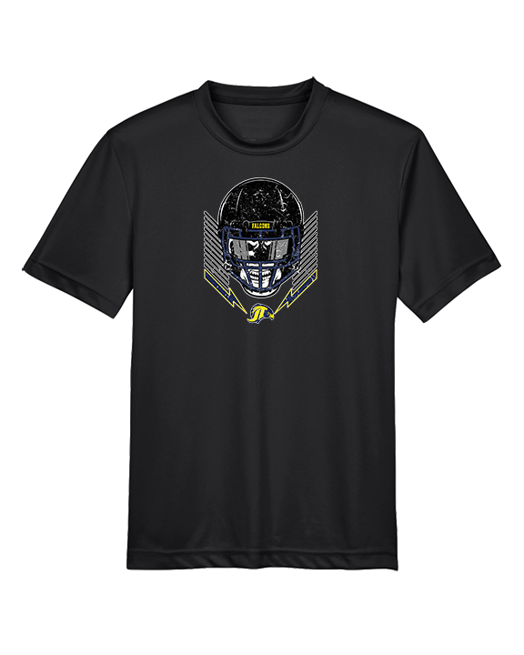 Jefferson Township HS Football Skull Crusher - Youth Performance Shirt