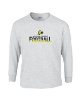 Jefferson Township HS Football Splatter v2 - Cotton Longsleeve