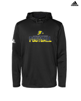 Jefferson Township HS Football Splatter v2 - Mens Adidas Hoodie