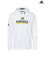 Jefferson Township HS Football Splatter v2 - Mens Adidas Hoodie