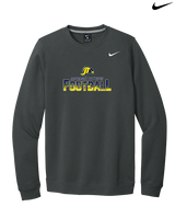 Jefferson Township HS Football Splatter v2 - Mens Nike Crewneck