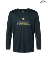Jefferson Township HS Football Splatter v2 - Mens Oakley Longsleeve