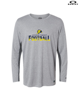 Jefferson Township HS Football Splatter v2 - Mens Oakley Longsleeve