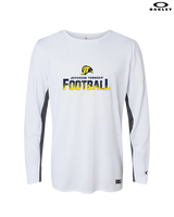 Jefferson Township HS Football Splatter v2 - Mens Oakley Longsleeve