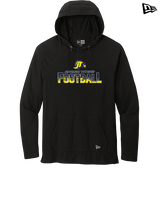 Jefferson Township HS Football Splatter v2 - New Era Tri-Blend Hoodie