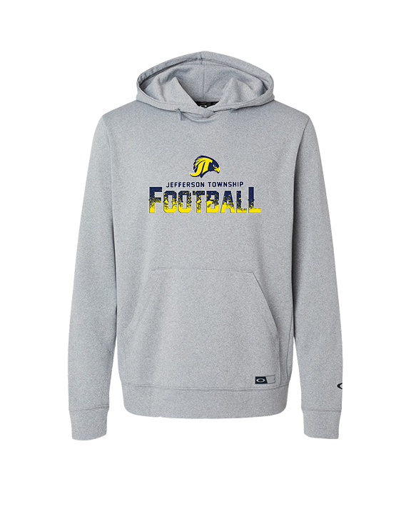 Jefferson Township HS Football Splatter v2 - Oakley Performance Hoodie