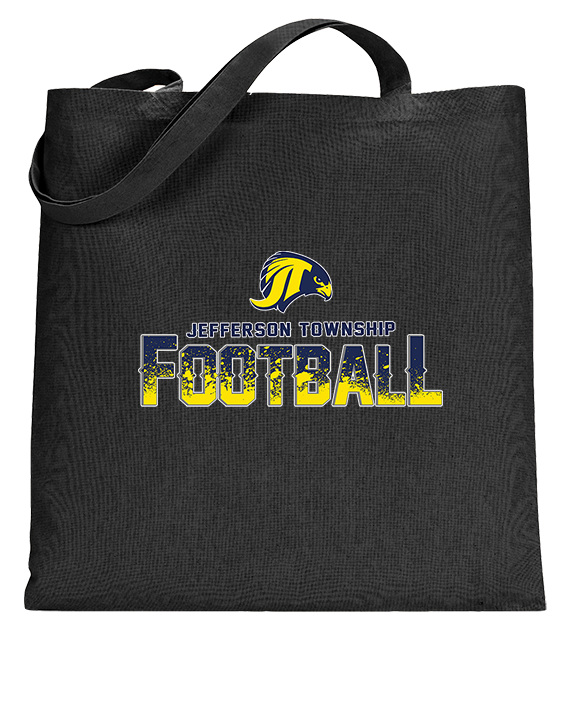 Jefferson Township HS Football Splatter v2 - Tote
