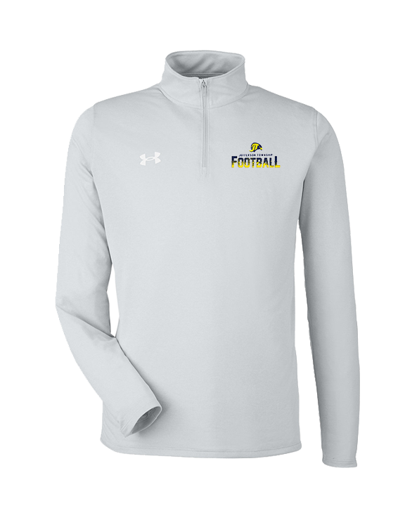 Jefferson Township HS Football Splatter v2 - Under Armour Mens Tech Quarter Zip