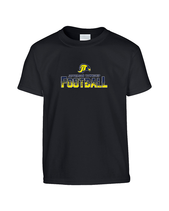 Jefferson Township HS Football Splatter v2 - Youth Shirt