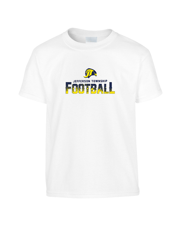 Jefferson Township HS Football Splatter v2 - Youth Shirt