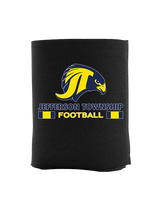 Jefferson Township HS Football Stacked - Koozie