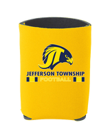 Jefferson Township HS Football Stacked - Koozie